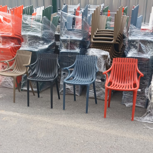 Monako Lüks Plastik Sandalye